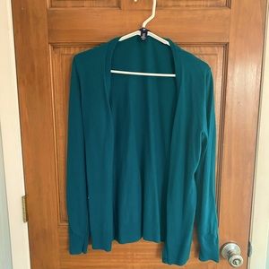 A sweater with buttons